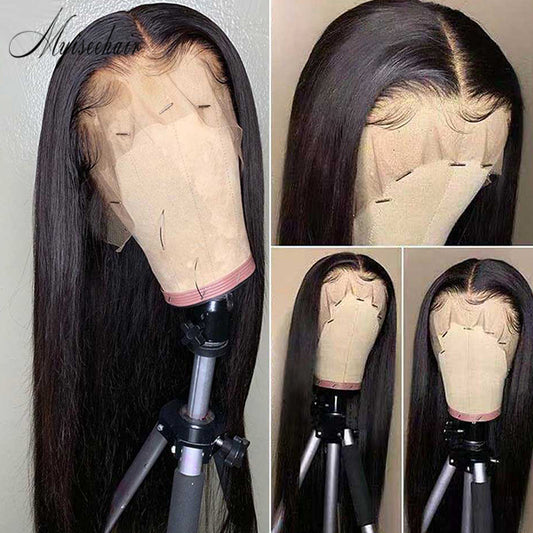 Undetectable Dream Swiss Lace Silky Straight HD Lace Front Wigs Virgin Brazilian Hair Wigs ISEE101